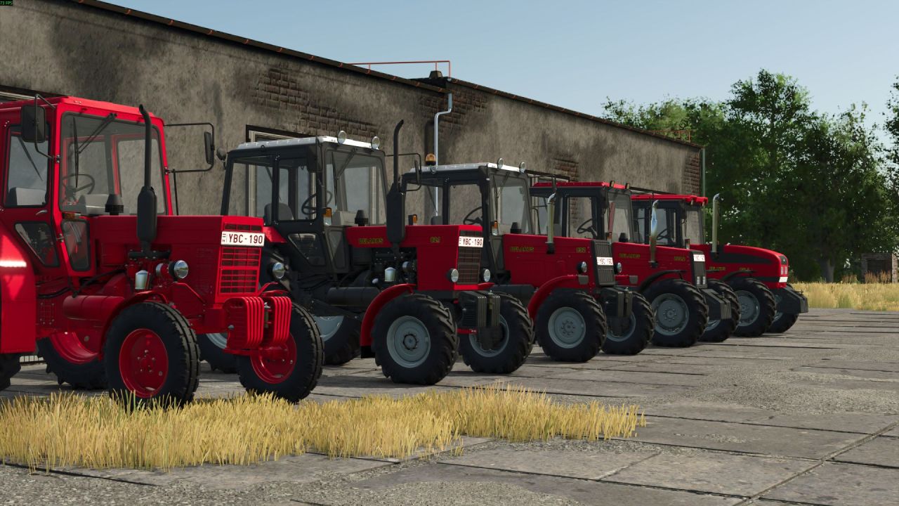 Traktor Belarus 550-82 do Farming Simulator 25