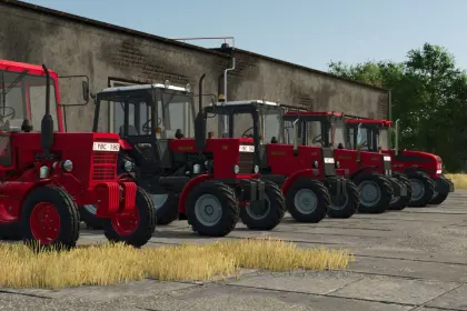Traktor Belarus 550-82 do Farming Simulator 25 — 2