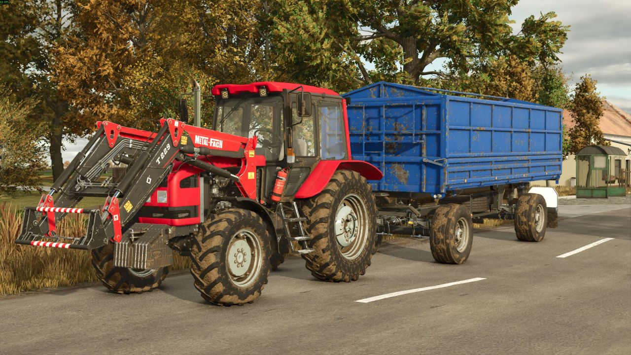 Traktor Belarus 550-82 do Farming Simulator 25