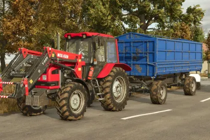 Traktor Belarus 550-82 do Farming Simulator 25 — 4