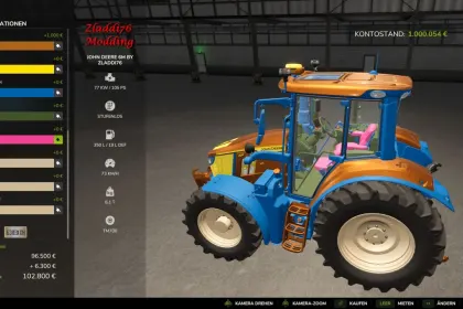 Traktor John Deere 6M Serie do Farming Simulator 25 — 2