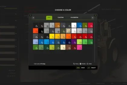 Traktor John Deere 6M Serie do Farming Simulator 25 — 4