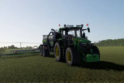Traktor John Deere 7R Edit do Farming Simulator 25 — 4