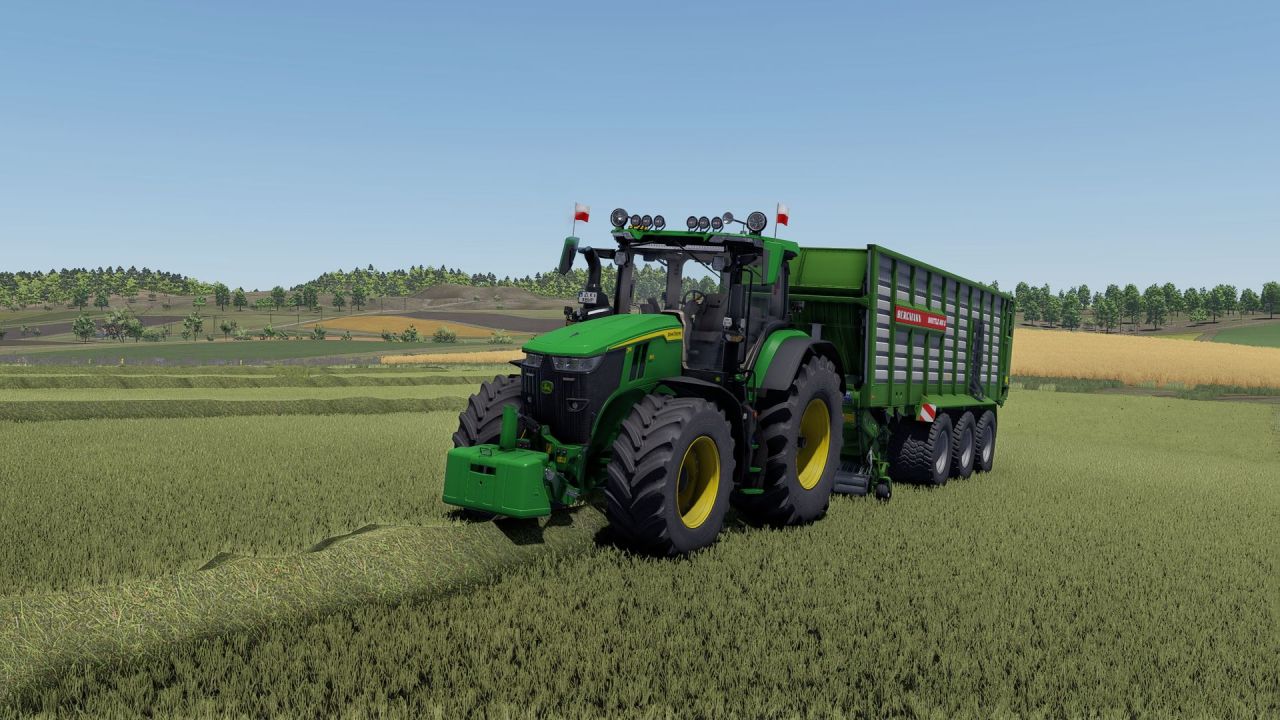 Traktor John Deere 7R Edit do Farming Simulator 25