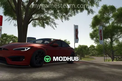 Neues Mod Tesla SuperCharger V1000 für FS25 — Stylische Ladestation 🔥