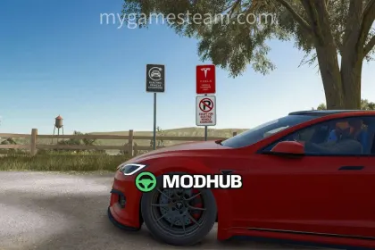 Neues Mod Tesla SuperCharger V1000 für FS25 — Stylische Ladestation 🔥 — 2
