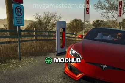 Neues Mod Tesla SuperCharger V1000 für FS25 — Stylische Ladestation 🔥 — 4