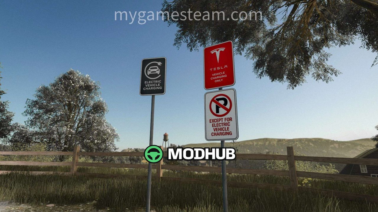 Neues Mod Tesla SuperCharger V1000 für FS25 — Stylische Ladestation 🔥