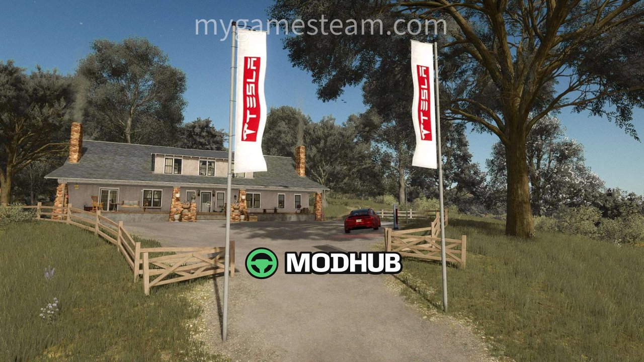 Neues Mod Tesla SuperCharger V1000 für FS25 — Stylische Ladestation 🔥