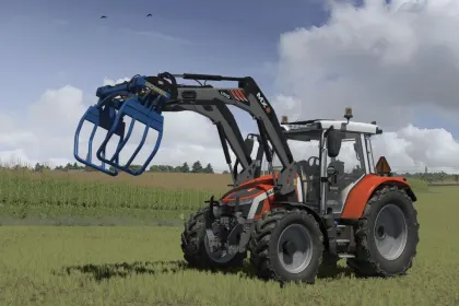 Traktor Massey Ferguson 5S do Farming Simulator 25