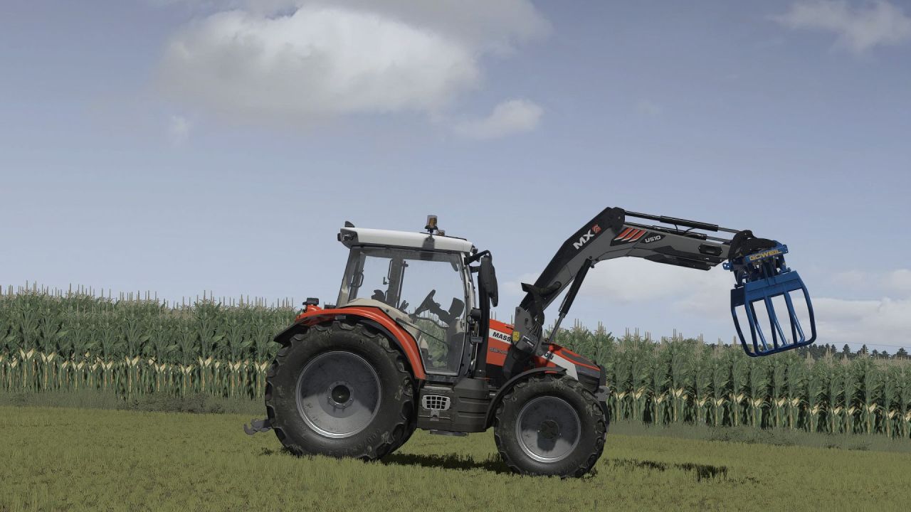 Traktor Massey Ferguson 5S do Farming Simulator 25