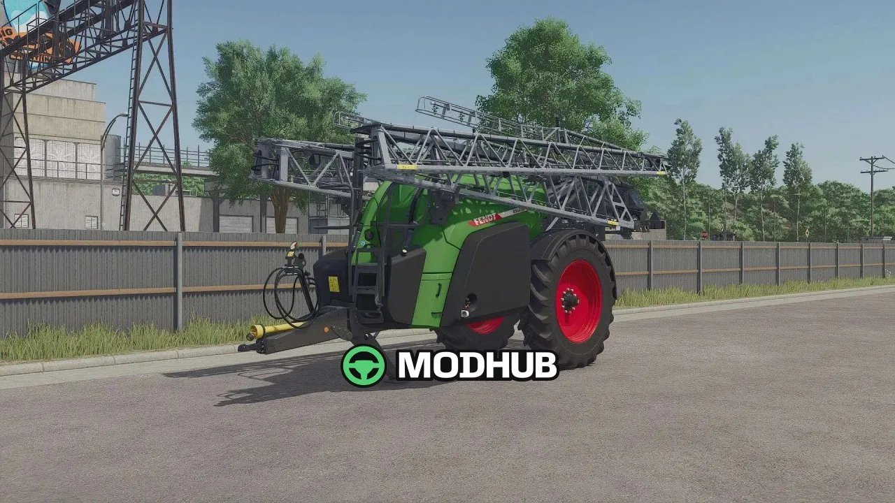 Mod na Potężny Samochodowy Opryskiwacz Fendt Rogator 355 dla FS25 (v1001)