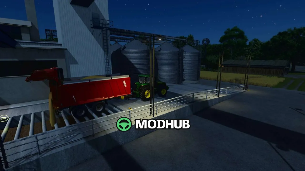 Nowy Silo-Kompleks FarmSilo Komplex v1020 dla FS25 — Gigantyczna Pojemność 50 000 000 l