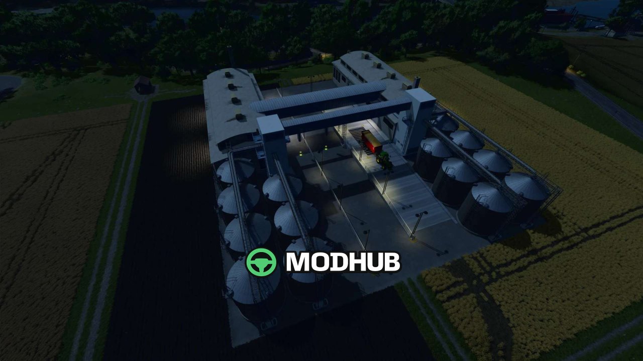 Nowy Silo-Kompleks FarmSilo Komplex v1020 dla FS25 — Gigantyczna Pojemność 50 000 000 l