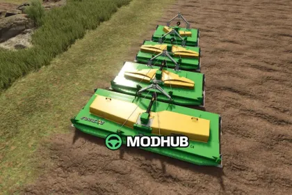 Мод на Новий Роторний Топер Joskin Rotary Pasture Topper Pack для FS25 — Потужний комплект косарок