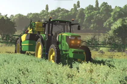 Traktor John Deere 6M Large Series Edit do Farming Simulator 25 — 2