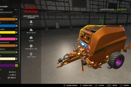 Traktor John Deere V452RE do Farming Simulator 25 — 2