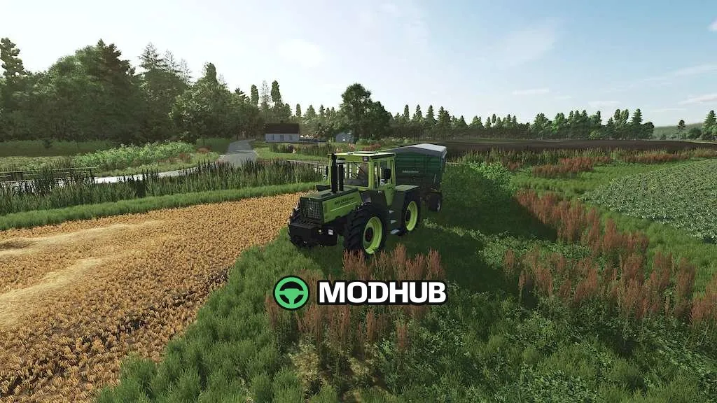 Новa 4x Карта In Brandenburg 4 fach v1.0.6.0 для FS25 — Реалістичний Рельєф та 112 Полів