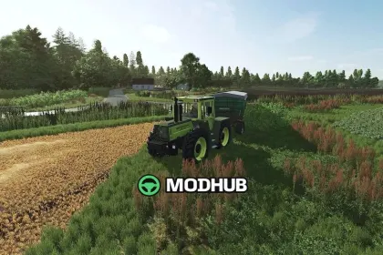 Новa 4x Карта In Brandenburg 4 fach v1.0.6.0 для FS25 — Реалістичний Рельєф та 112 Полів — 1