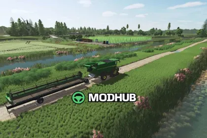 Новa 4x Карта In Brandenburg 4 fach v1.0.6.0 для FS25 — Реалістичний Рельєф та 112 Полів — 3