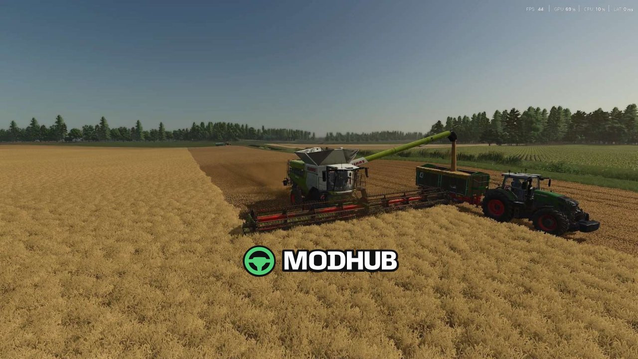Новa 4x Карта In Brandenburg 4 fach v1.0.6.0 для FS25 — Реалістичний Рельєф та 112 Полів