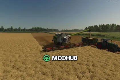 Новa 4x Карта In Brandenburg 4 fach v1.0.6.0 для FS25 — Реалістичний Рельєф та 112 Полів — 4