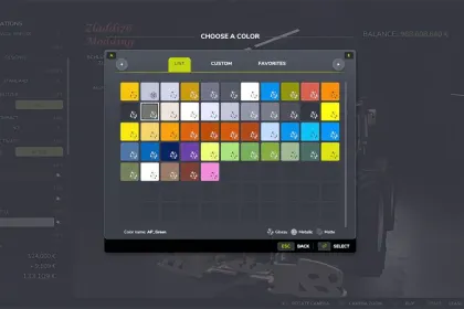 Traktor Schlüter 2500 do Farming Simulator 25 — 4