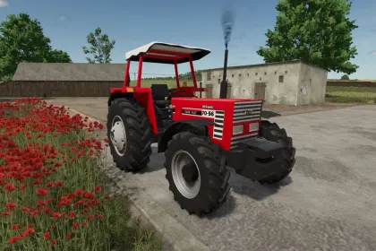 Traktor Fiat 7056 do Farming Simulator 25