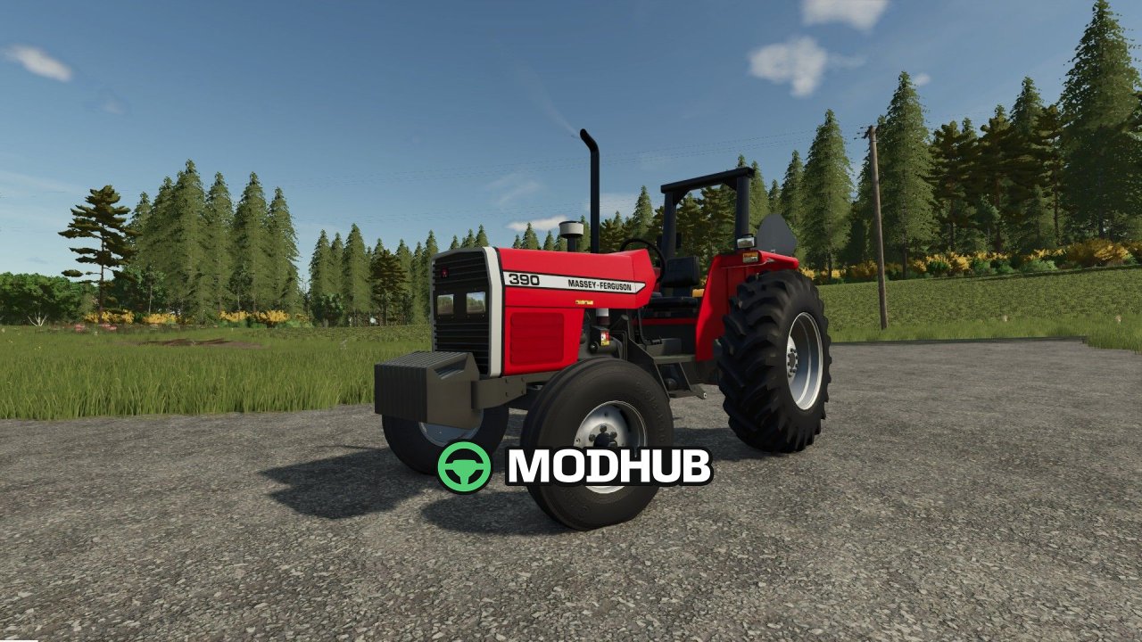 Mod for Legendary Tractor Massey Ferguson 300 Series North America (V5100) for FS25