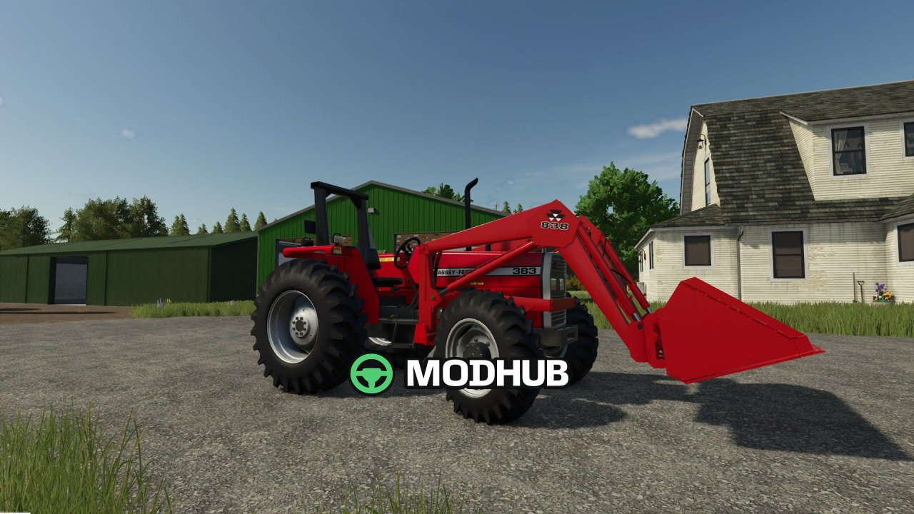 Мод на Легендарний Трактор Massey Ferguson 300 Series North America (V5.1.0.0) для FS25