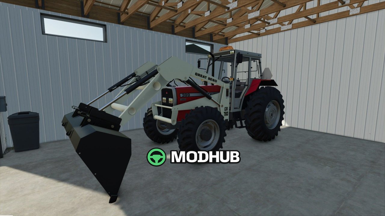 Мод на Легендарний Трактор Massey Ferguson 300 Series North America (V5.1.0.0) для FS25