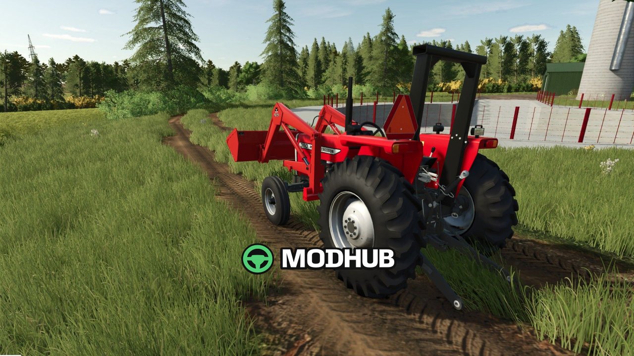 Мод на Легендарний Трактор Massey Ferguson 300 Series North America (V5.1.0.0) для FS25