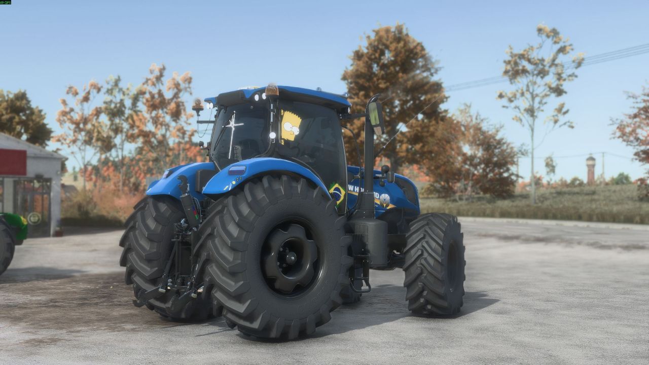 Traktor New Holland T7 270 BR do Farming Simulator 25