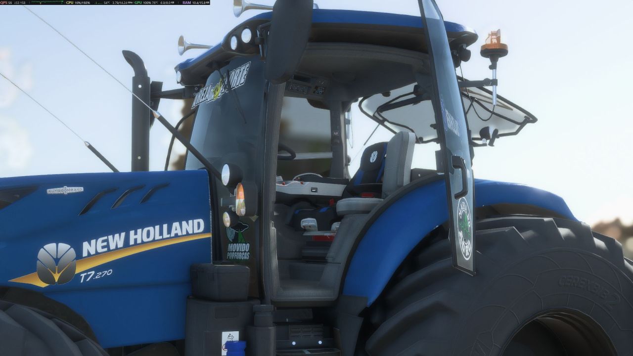 Traktor New Holland T7 270 BR do Farming Simulator 25