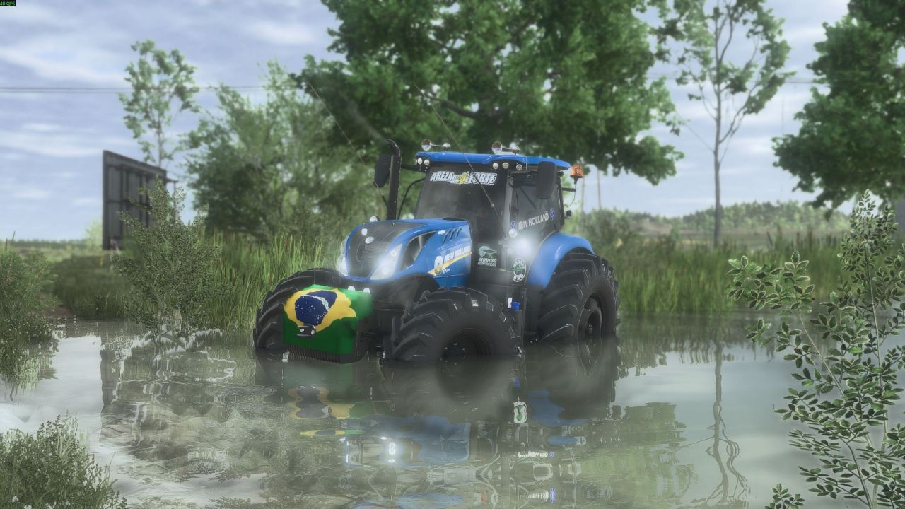 Traktor New Holland T7 270 BR do Farming Simulator 25