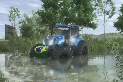 Traktor New Holland T7 270 BR do Farming Simulator 25 — 5