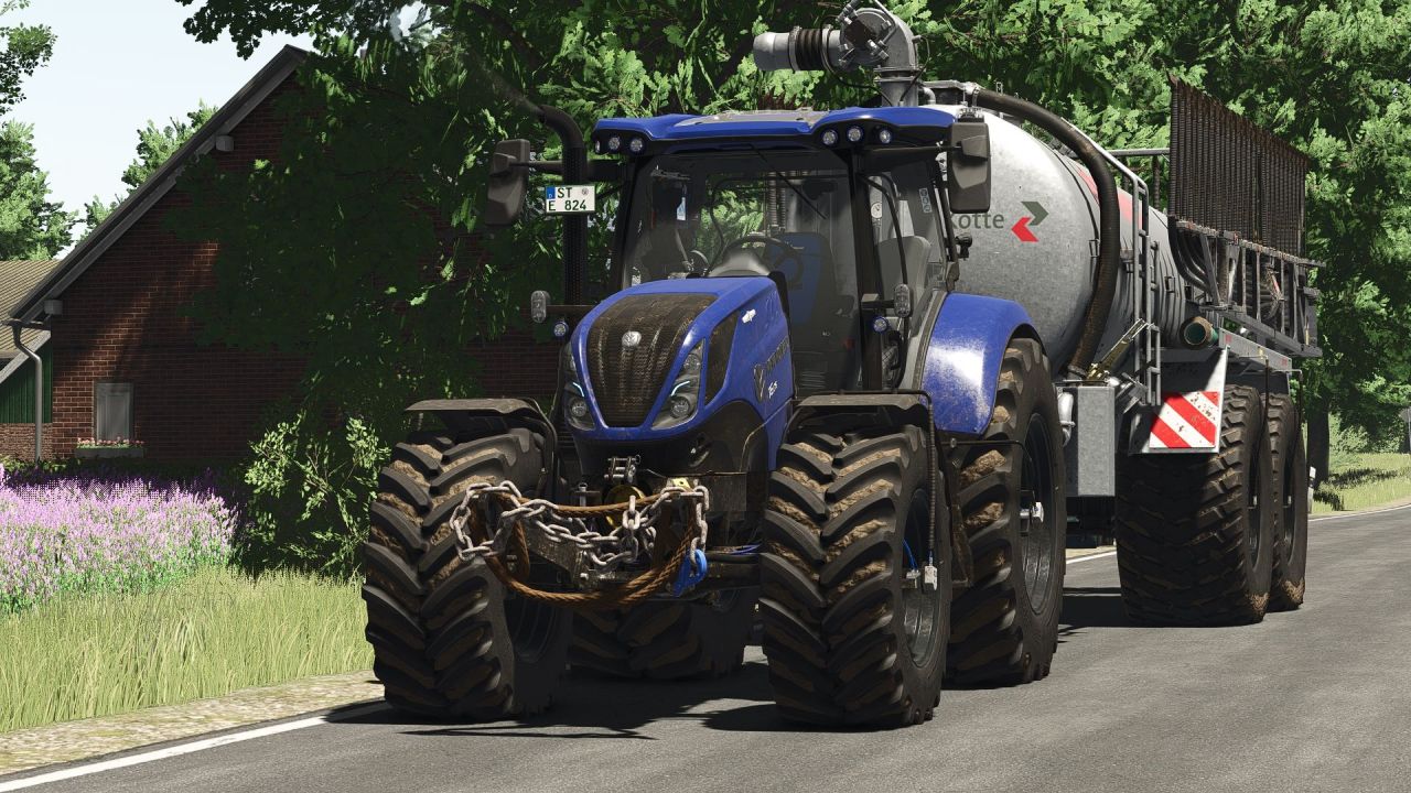 Traktor New Holland T6 do Farming Simulator 25
