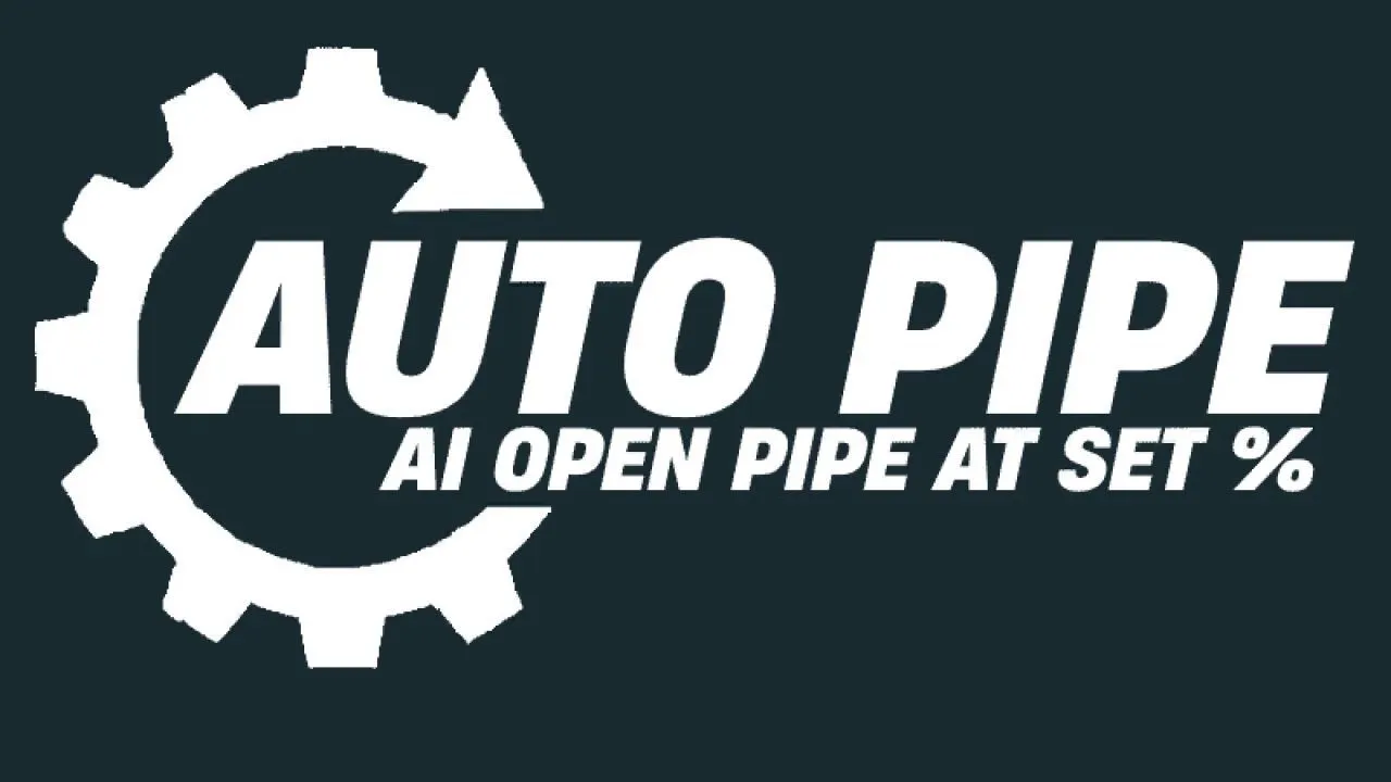 Efektywny Auto Pipe | AI Open PIPE — Automatyczne Otwieranie Wylotowej Rury dla Kombajnów w FS25