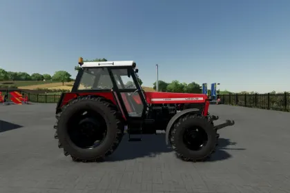 Traktor Ursus 1222 4x4 Pietriv Edit GPS für Farming Simulator 22 — 4