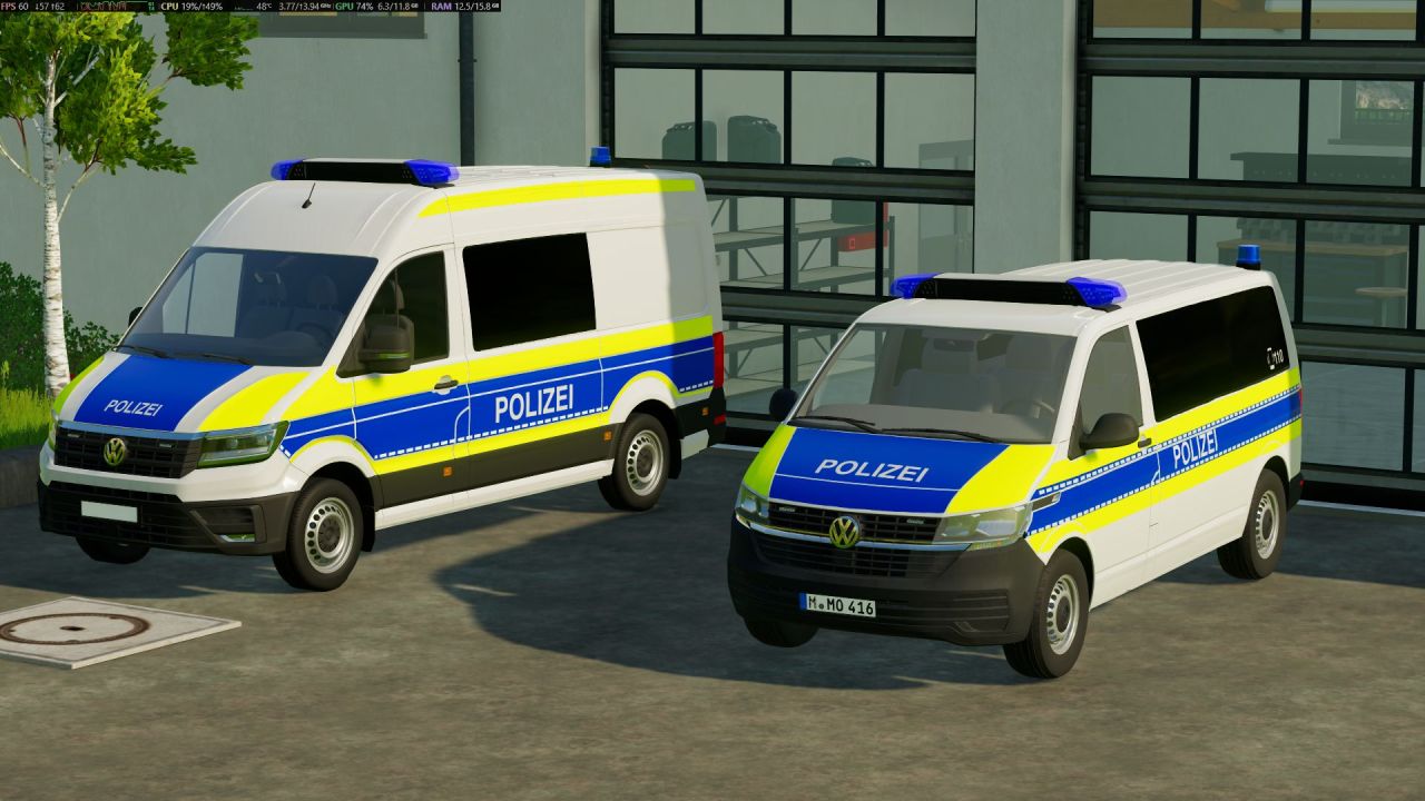 Автомобіль Volkswagen T6.1 Long для Farming Simulator 22