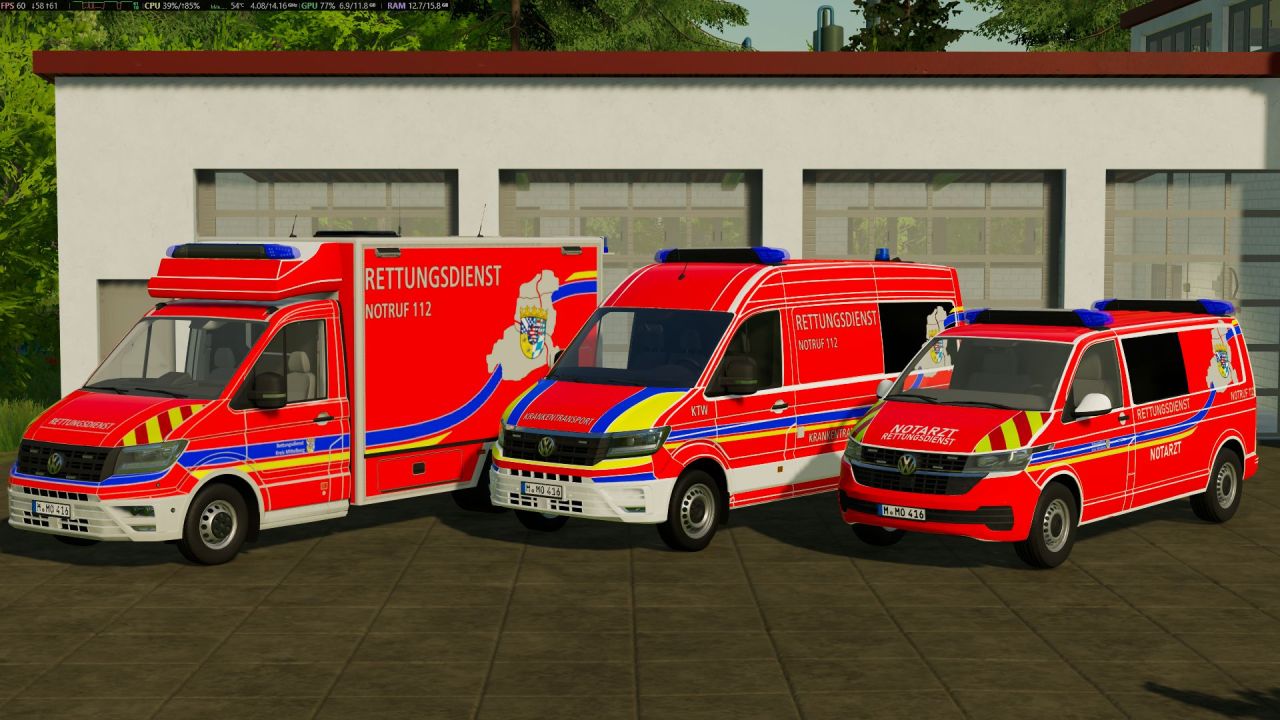 Автомобіль Volkswagen T6.1 Long для Farming Simulator 22