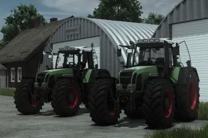 Mocny Traktor Fendt 900 Vario Gen2 — Tuning 916–926, realGPS i Interactive Control — 1