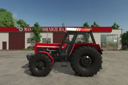 Traktor Zetor 8011 4x4 BRONCZEK GPS do Farming Simulator 25 — 2