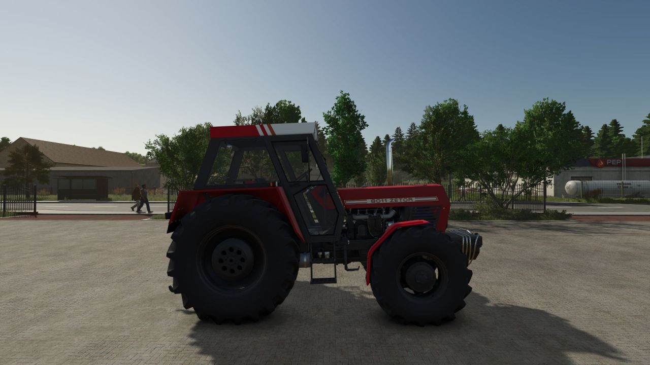 Traktor Zetor 8011 4x4 BRONCZEK GPS do Farming Simulator 25