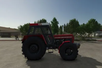Traktor Zetor 8011 4x4 BRONCZEK GPS do Farming Simulator 25 — 4