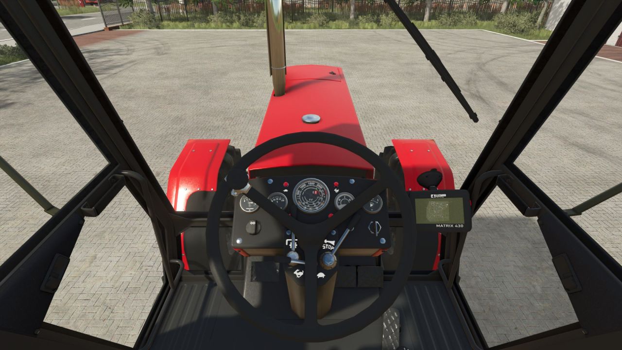 Traktor Zetor 8011 4x4 BRONCZEK GPS do Farming Simulator 25
