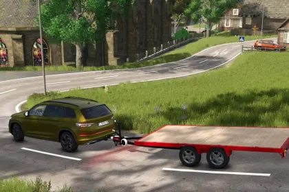 Effektiver Anhänger Homemade Car Trailer für FS25 — Paletten, Holz und Tiere — 4