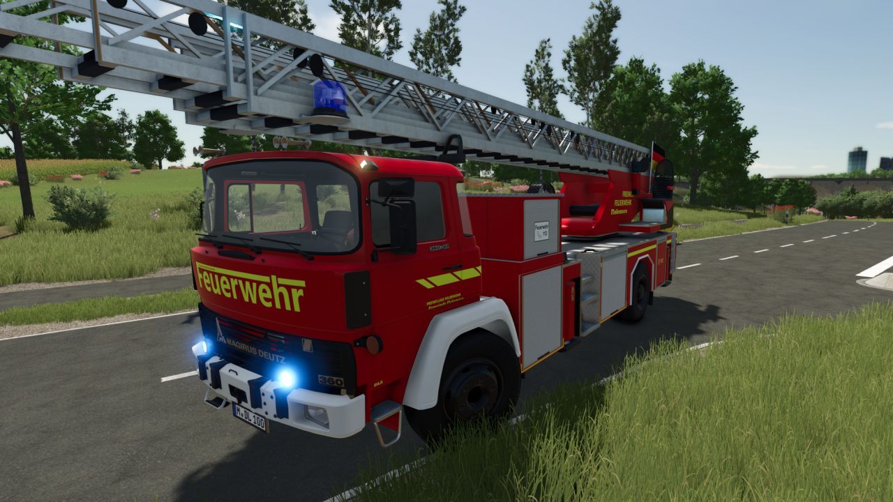 Traktor Magirus-Deutz DL(A) Flokensee do Farming Simulator 25