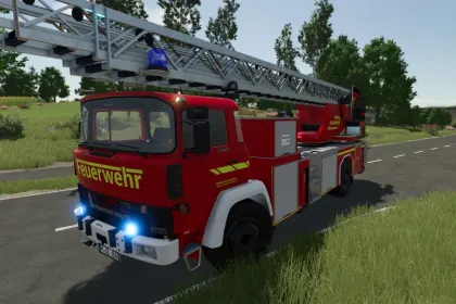 Traktor Magirus-Deutz DL(A) Flokensee do Farming Simulator 25 — 3