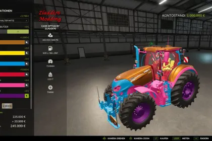 Traktor Case IH Optum do Farming Simulator 25 — 2